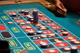 Grid taruhan roulette Asia Gaming dengan chip virtual dan area penempatan yang jelas